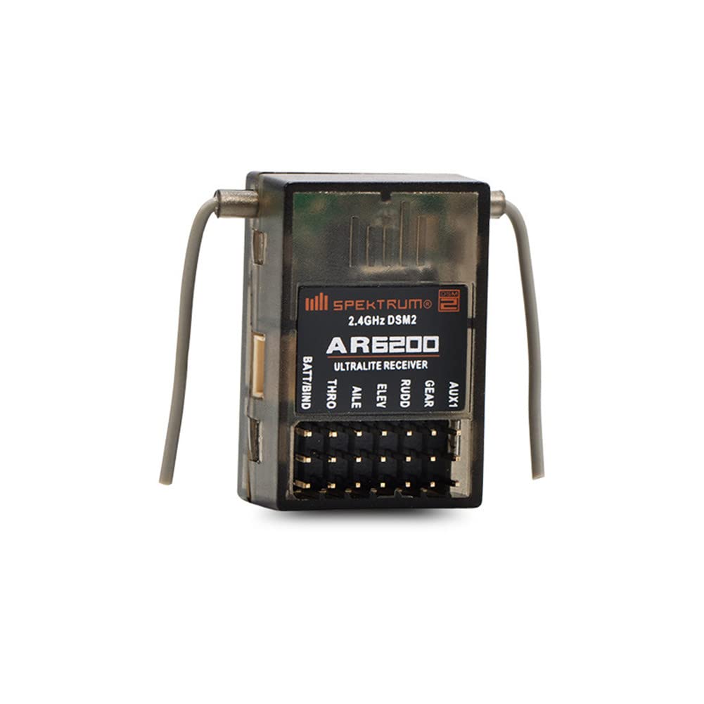 Amazon.com: AR6200 DSM2 6-Channel Telemetry Receiver with